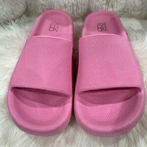 Pink Slide Sandals